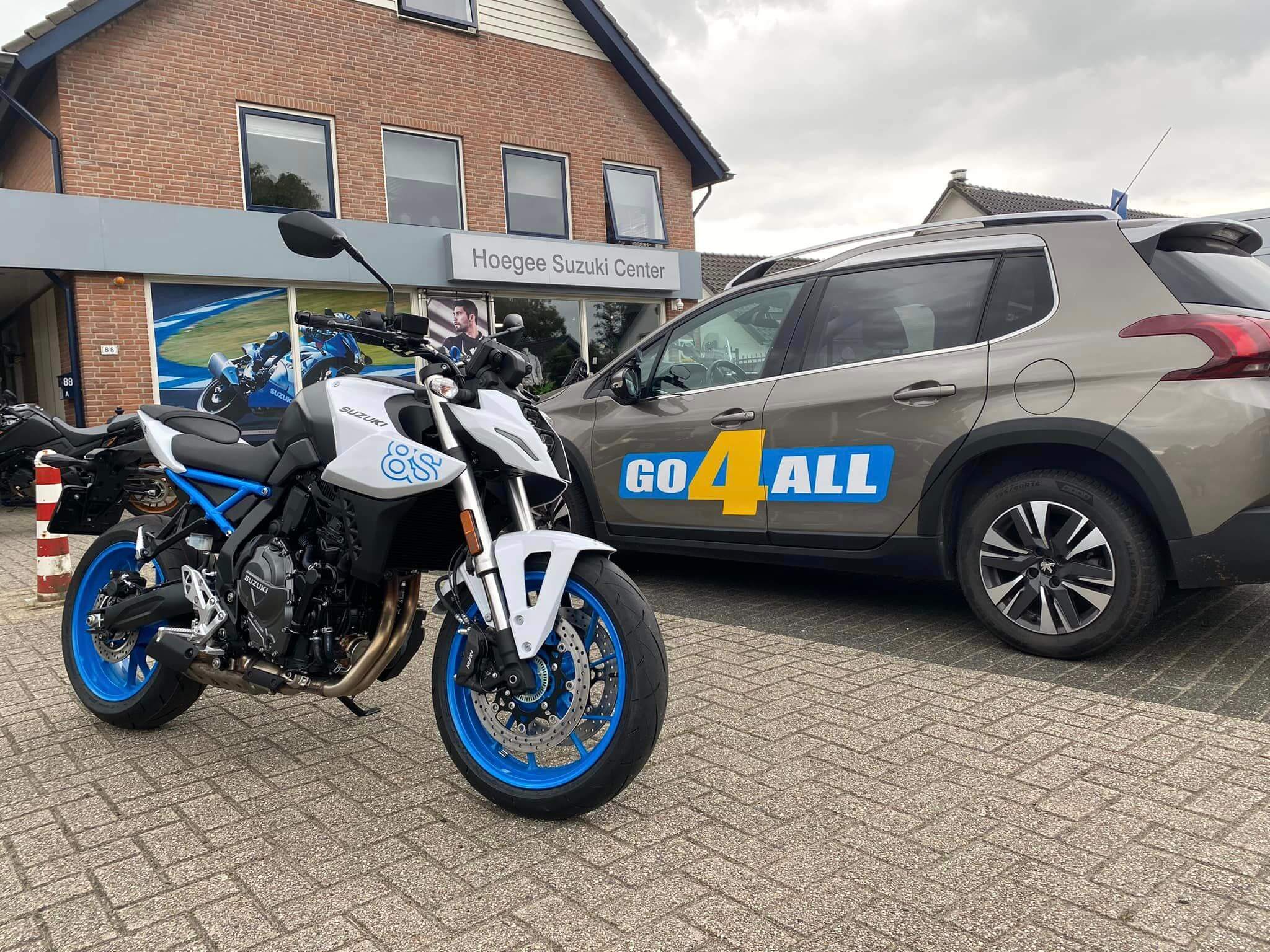 Suzuki GSX-8S lesmotor motor rijbewijs wageningen